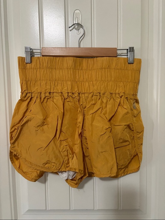 free people movement Pants - Free‎ People Movement High-Waist Mustard Women’s Shorts